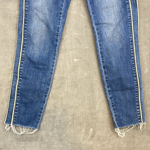 Banana Republic‎ Mid Rise Skinny Medium Wash Denim Jeans - Picture 3 of 9